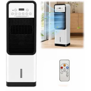 Climatiseur 8000 BTU avec télécommande, minuterie 7H, 4 modes et 3 vitesses